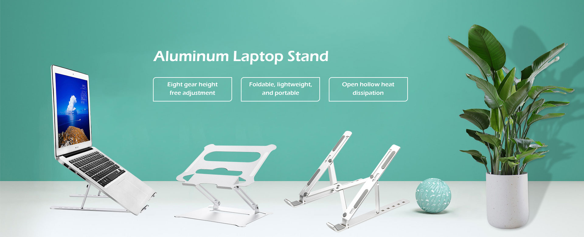 China Aluminium Laptop Stand Opanga