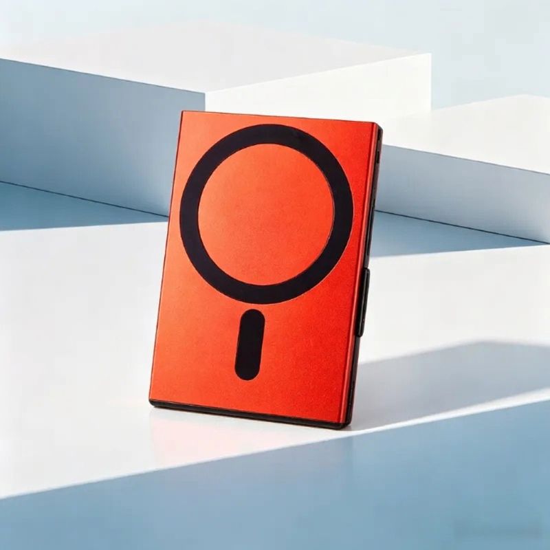 Ultra-Thin Aluminium Magnetic Auto Pop-Up Khadi Yokhala ndi Khadi